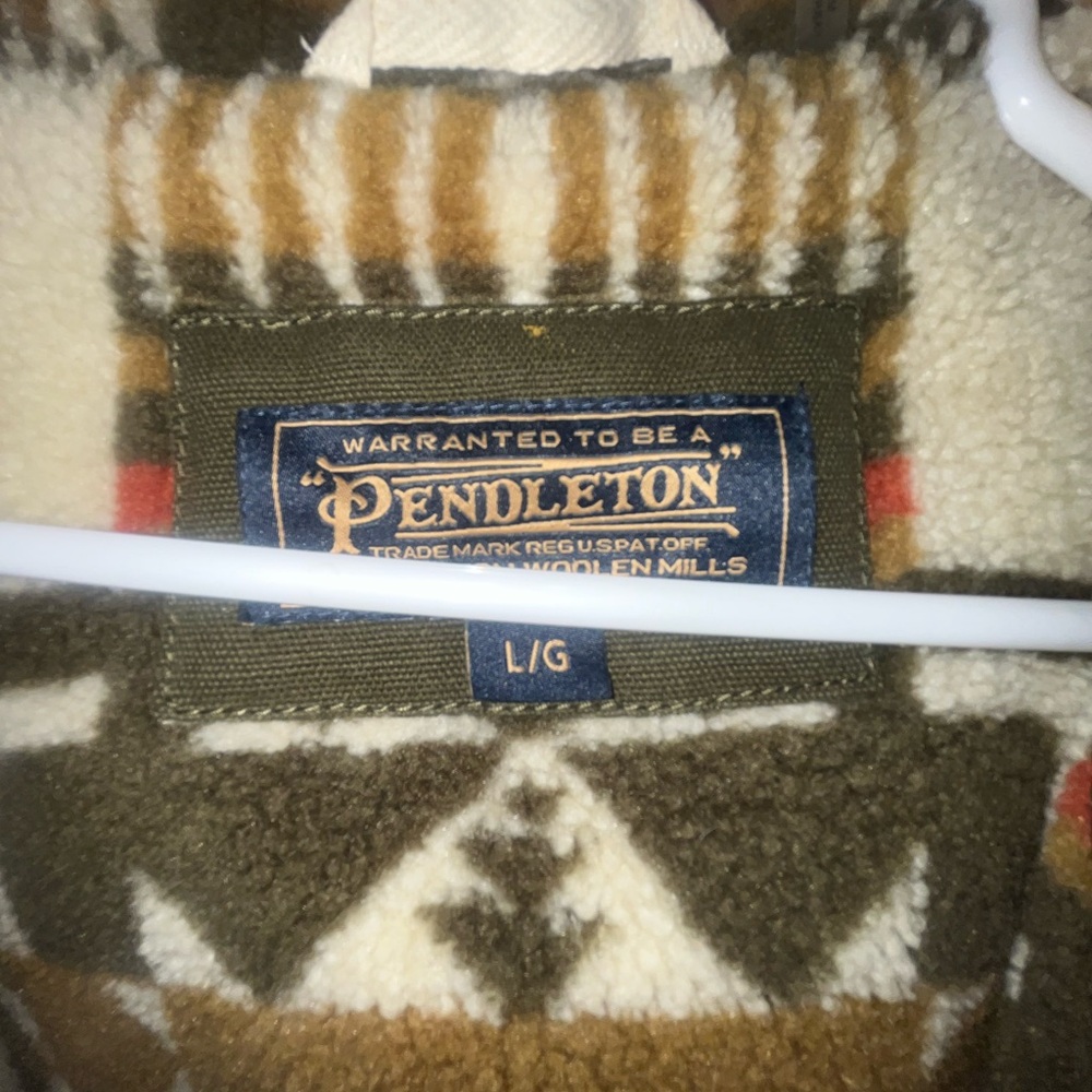 Pendleton Women's Cedar Creek Canvas Parka jacket Olive green - Picture 4 of 6
